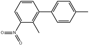 2,4'-Dimethyl-3-nitro-1,1'-biphenyl Structure