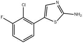 5-(2-Chloro-3-fluorophenyl)thiazol-2-amine Structure