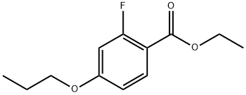 Ethyl 2-fluoro-4-propoxybenzoate Structure