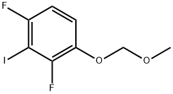 1,3-Difluoro-2-iodo-4-(methoxymethoxy)benzene Structure