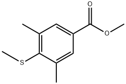 Methyl 3,5-dimethyl-4-(methylthio)benzoate Structure