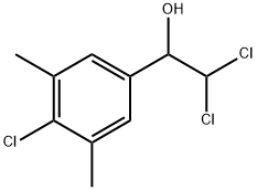 2,2-Dichloro-1-(4-chloro-3,5-dimethylphenyl)ethanol Structure