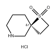 (S)-1-Thia-6-azaspiro[3.5]nonane 1,1-dioxide hydrochloride Structure