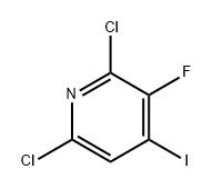 2,6-Dichloro-3-fluoro-4-iodopyridine Structure