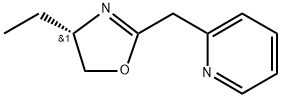 (S)-4-Ethyl-2-(pyridin-2-ylmethyl)-4,5-dihydrooxazole 구조식 이미지