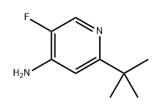 2-(tert-Butyl)-5-fluoropyridin-4-amine Structure