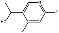 6-Fluoro-α,4-dimethyl-3-pyridinemethanol Structure