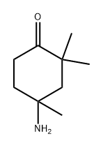 4-Amino-2,2,4-trimethylcyclohexanone Structure