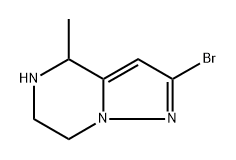 2-Bromo-4-methyl-4,5,6,7-tetrahydropyrazolo[1,5-a]pyrazine Structure