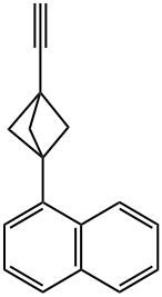 1-(3-Ethynyl-bicyclo[1.1.1]pent-1-yl)-naphthalene Structure