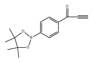 1-(4-(4,4,5,5-Tetramethyl-1,3,2-dioxaborolan-2-yl)phenyl)prop-2-yn-1-one Structure