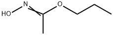 1-Propyl N-hydroxyethanimidate Structure