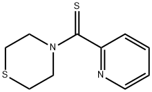 Methanethione, 2-?pyridinyl-?4-?thiomorpholinyl- Structure