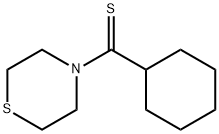 cyclohexyl-?4-?thiomorpholinyl-Methanethione Structure