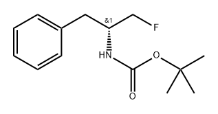 (R)-tert-Butyl (1-fluoro-3-phenylpropan-2-yl)carbamate Structure