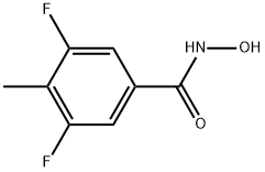 3,5-Difluoro-N-hydroxy-4-methylbenzamide 구조식 이미지