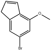 6-bromo-4-methoxy-1H-indene Structure