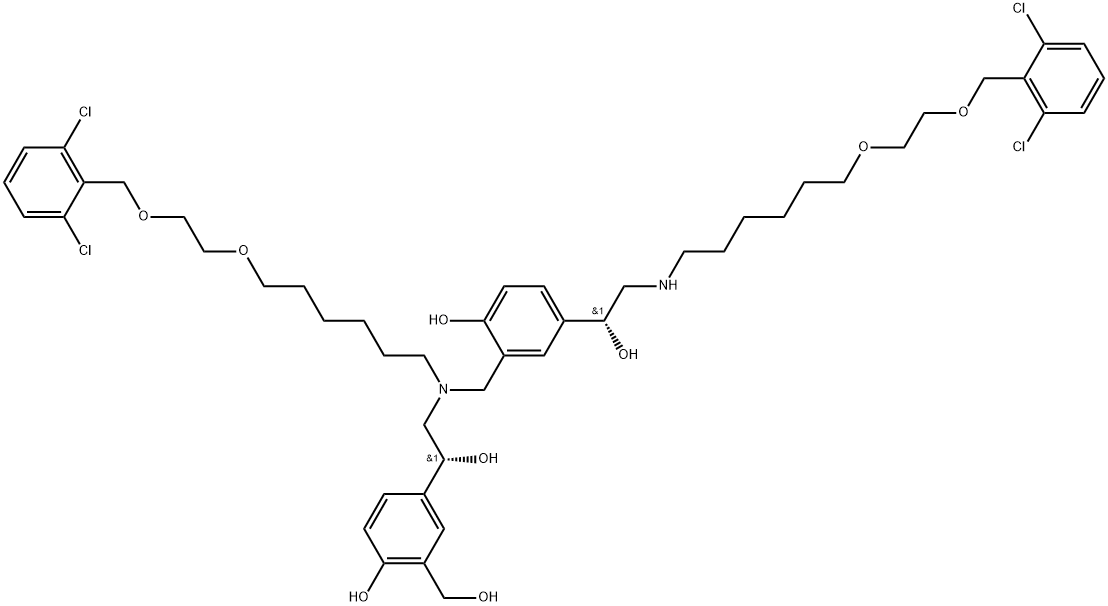 Vilanterol Impurity 11 Structure