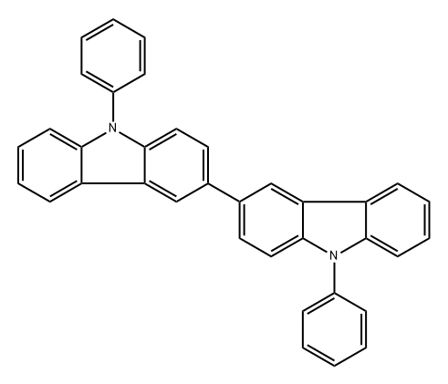 3,3′-Bi-9H-carbazole, 9,9′-diphenyl-, labeled with deuterium Structure