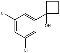 1-(3,5-dichlorophenyl)cyclobutanol Structure