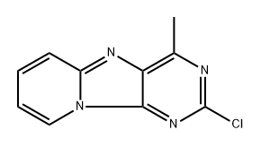 2-Chloro-4-methylpyrido[1,2-e]purine Structure