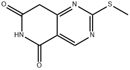 2-(Methylthio)pyrido[4,3-d]pyrimidine-5,7(6H,8H)-dione Structure