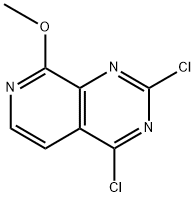 2,4-Dichloro-8-methoxypyrido[3,4-d]pyrimidine Structure