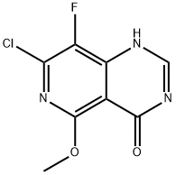 7-Chloro-8-fluoro-5-methoxypyrido[4,3-d]pyrimidin-4(3H)-one Structure