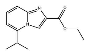 ethyl 5-isopropylimidazo[1,2-a]pyridine-2-carboxylate Structure