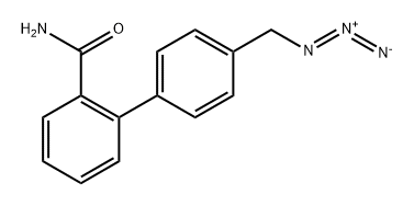 [1,1'-Biphenyl]-2-carboxamide, 4'-(azidomethyl)- 구조식 이미지