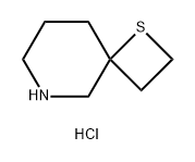 1-Thia-6-azaspiro[3.5]nonane, hydrochloride (1:1) 구조식 이미지