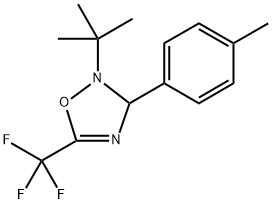 2-(tert-butyl)-3-(p-tolyl)-5-(trifluoromethyl)-2,3-dihydro-1,2,4-oxadiazole Structure