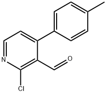 2-Chloro-4-(p-tolyl)nicotinaldehyde Structure