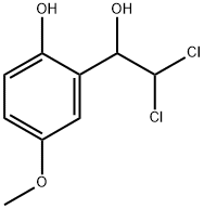 2-(2,2-Dichloro-1-hydroxyethyl)-4-methoxyphenol Structure