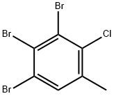 1,2,3-Tribromo-4-chloro-5-methylbenzene Structure