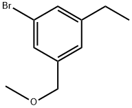 1-Bromo-3-ethyl-5-(methoxymethyl)benzene Structure