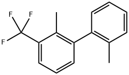 2,2'-Dimethyl-3-(trifluoromethyl)-1,1'-biphenyl Structure