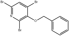 3-(Benzyloxy)-2,4,6-tribromopyridine Structure