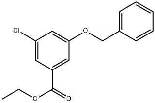 Ethyl 3-(benzyloxy)-5-chlorobenzoate Structure