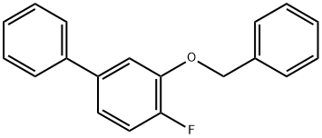 3-(Benzyloxy)-4-fluoro-1,1'-biphenyl Structure