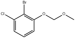 2-Bromo-1-chloro-3-(methoxymethoxy)benzene 구조식 이미지