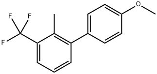 4'-Methoxy-2-methyl-3-(trifluoromethyl)-1,1'-biphenyl Structure