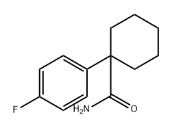 1-(4-fluorophenyl)cyclohexanecarboxamide Structure