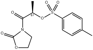 (S) - 1-oxo-1 - (2-oxoxoxazolidine-3-yl) propyl-2-yl-4-methylbenzoate Structure