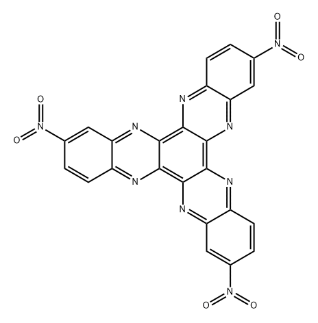2,8,15-trinitrodiquinoxalino[2,3-a:2',3'-c]phenazine Structure