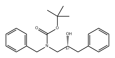 (R)-tert-Butyl benzyl(2-hydroxy-3-phenylpropyl)carbamate Structure