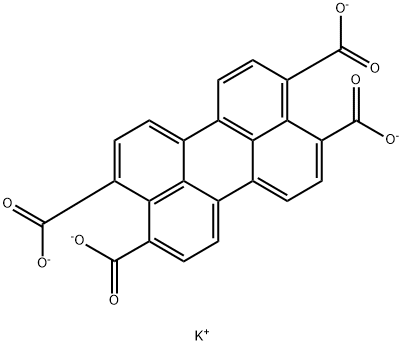 potassium perylene-3,4,9,10-tetracarboxylate Structure