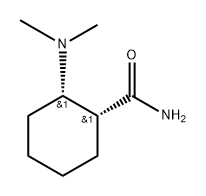 (1R,2S)-2-(Dimethylamino)cyclohexanecarboxamide 구조식 이미지