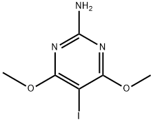 5-Iodo-4,6-dimethoxypyrimidin-2-amine Structure