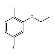 2-ethoxy-4-fluoro-1-iodobenzene 구조식 이미지